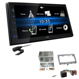 JVC Autoradio Touchscreen Bluetooth USB für Porsche 911 2004-2008 vulkangrau - Bild 1 von 5