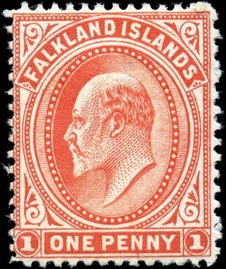 Falkland Islands Scott #23a Mint Hinged Fine Condition Stamp - Picture 1 of 2