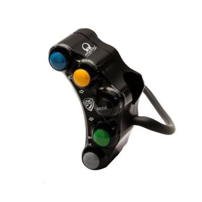 Pulsantiera sinistra CNC nera Pramac stradale Ducati Hypermotard 939SP 2016-2018 Foto 1 de 4