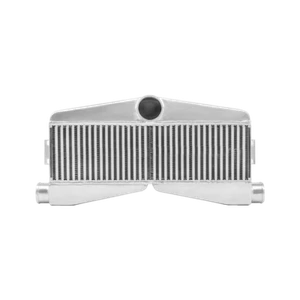 CXRacing Twin Turbo Aluminum Intercooler 27.5"x13"x3.5" 2-In 1-Out For Camaro - Picture 1 of 6