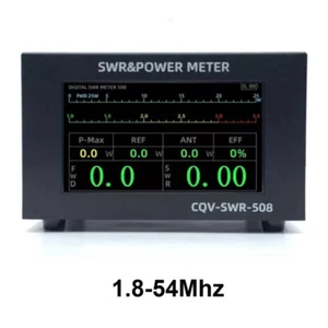 CQV-SWR-508 1,8-54Mhz SWR Miernik mocy 200W Cyfrowy falownik stojący - Zdjęcie 1 z 8