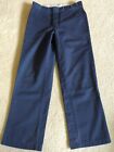 Dickies Pants Mens 30x30 Blue Original Fit 874 Chino Uniform Bottoms Cotton Poly