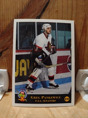 1994 Classic Hockey #57. GREG PANKEWICZ. P.E.I. SENATORS   .  H1 - Image 1 of 2