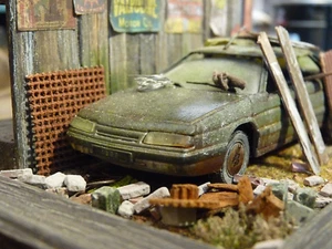 Citroen XM 2.0 año 1989 - Diorama encontrado en granero a escala 1:43 - Imagen 1 de 17