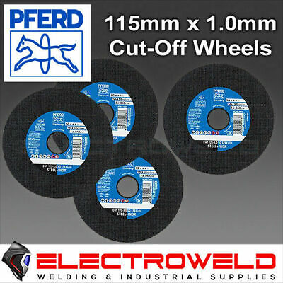 25x PFERD 115mm 4.5  Thin Cutting Disc Cut Off Wheels Metal Angle Grinder Metal • 334.11£