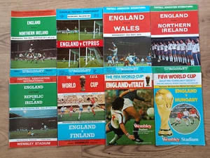 England Football Programmes 1944 - 2010 - Picture 1 of 81