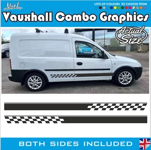 Combo Vauxhall Micro Camper Rayas Calcomanías Pegatinas Van Gráficos 004 - Imagen 1 de 5