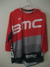 Pearl Izumi Cycle Bike Jersey Bicycle Shirt Mens SZ L BMC Trailcrew