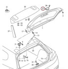 NEW VOLKSWAGEN SCIROCCO TRUNK LID LOCK INNER MECHANISM 1K8827505D 2010