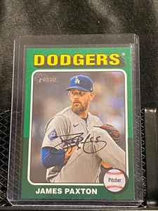 James Paxton 2024 Topps Heritage High # Green Border #610 Dodgers - Picture 1 of 2