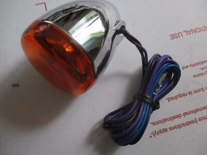NEW Chris Products Deuce-Style Turn Signals Amber #8501A Harley Davidson - Picture 1 of 4