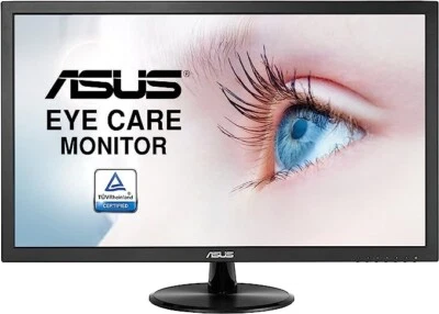 ASUS VP228DE 21.5" Monitor, FHD, 1920 x 1080, TN, D-Sub, Filtro Luce Blu, Flicke