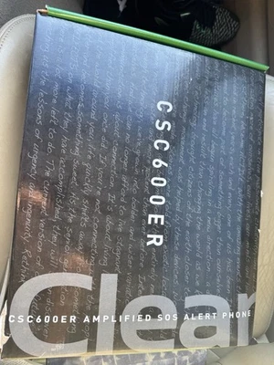 ClearSounds CSC600ERSOS Amplified Corded Telephone with Alert - Image 1 of 3