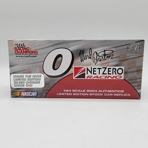 1:24 Ward Burton Net zero Stock Car Limited Edition Silver Chrome Chase Car - Picture 1 of 16