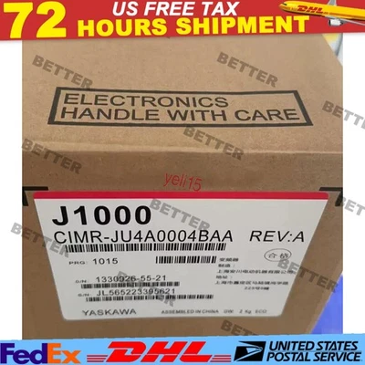 New Yaskawa CIMR-JU4A0004BAA Frequency 1PC - Image 1 of 3