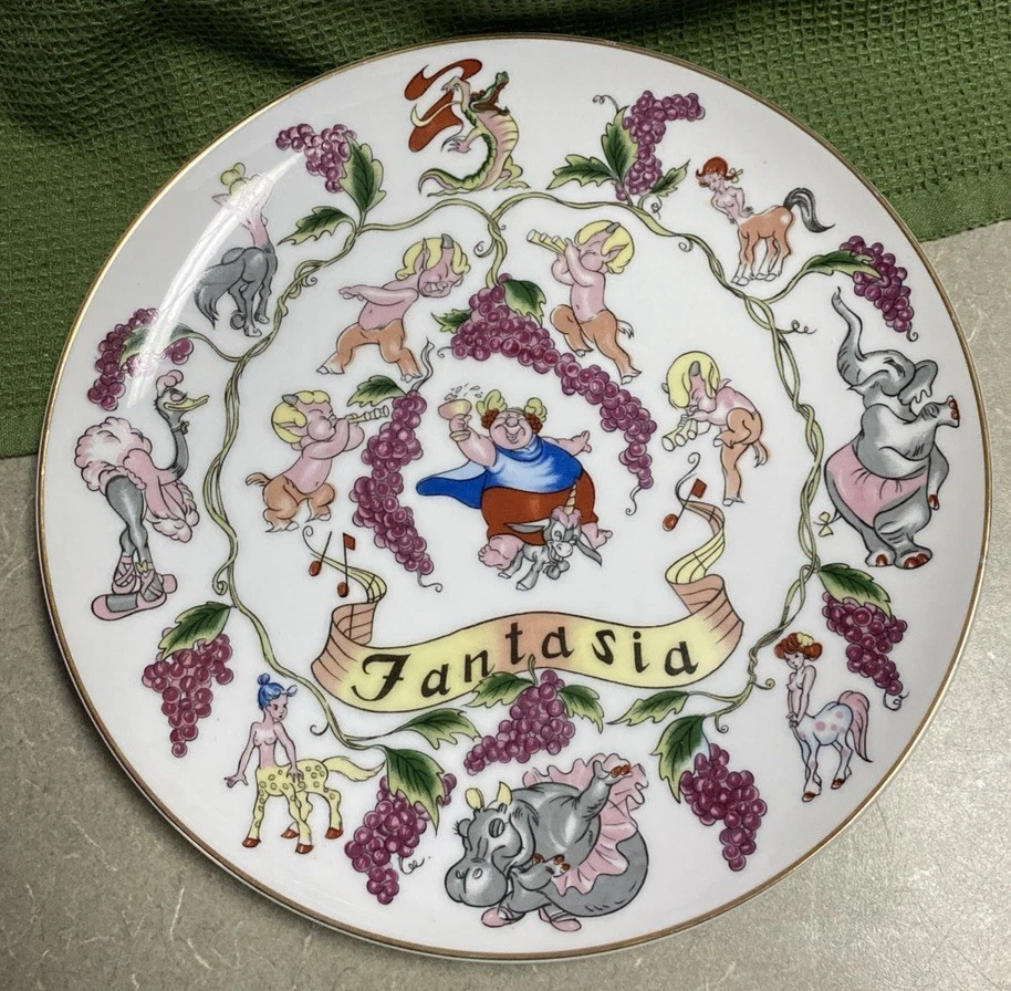 Fantasia Disney Plates (1968-Now) for sale | eBay
