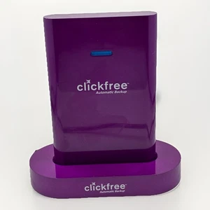 Click Free Automatic Backup 500GB External Hard Drive HD527 WD0952XM Purple - Picture 1 of 6