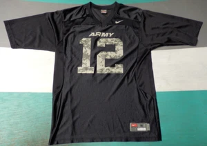 Ejército Nike Caballeros Negros Negro Camuflaje Fútbol NCAA Universidad Camiseta Para Hombre Mediana - Imagen 1 de 2