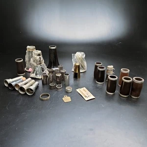 Vintage Clarinet Parts Hors Concours Bells Barrels Rings Woodwind Repair - Picture 1 of 10