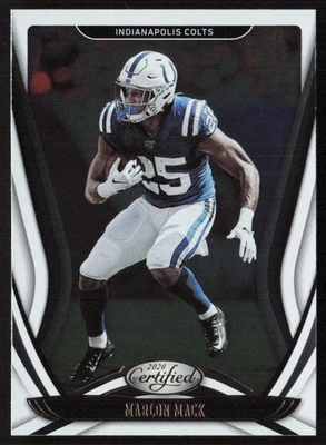 2020 Panini Certified #29 Marlon Mack - Image 1 of 2