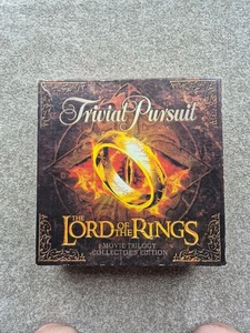 Trivial Pursuit The Lord Of The Rings Movie Trilogy Collectors Edition 2003 100% - Picture 1 of 5