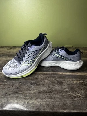 Zapatos para correr Saucony Ride 17 para mujer [S10924-110], iris/azul marino, 10 EE. UU. Foto 1 de 4