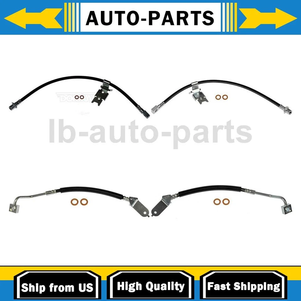 Mangueira hidráulica de freio First Stop 4X Dorman para Dodge Challenger 2008-2018 - Imagem 1 de 4