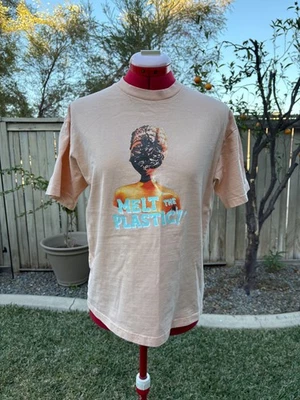 GOLF WANG x Odd Future x Tyler the Creator Melt the Plastic Tee Peach Mens S - Image 1 of 4