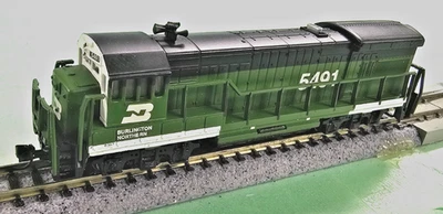 Bachmann N Burlington Northern U36-B 64053 BN 5491 New1  See Video! - Image 1 of 4