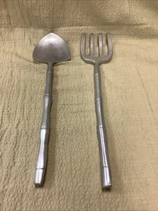 Utensilios para servir ensaladas tenedor y pala de jardín - Imagen 1 de 4