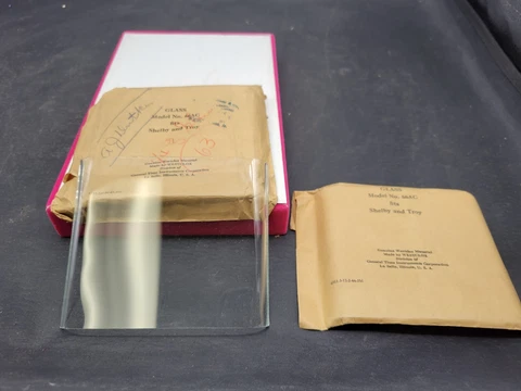 Vintage Westclox Model 66AC Alarm Clock Replacement Glass Cover