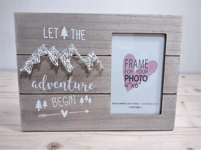 Marco de fotos Let the Adventure Begin 4x6 - Vilight home - ¡Envío rápido! Foto 1 de 4