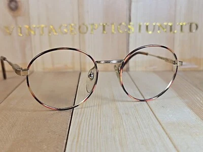 Marchon Vintage Tortoise Shell Disney Round Lens Frame - Imagem 1 de 4