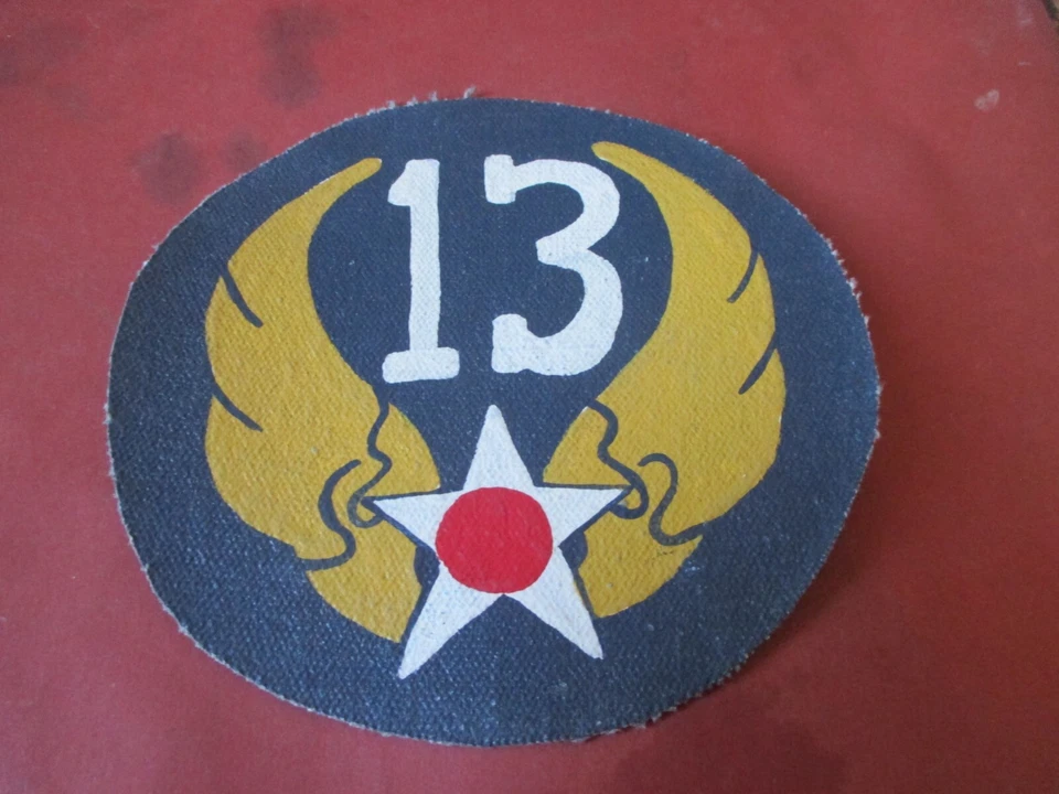 WWII USAAF 13 TH AAF HEADQUARTERS FLIGHT JACKET PATCH (A) - Image 1 of 1