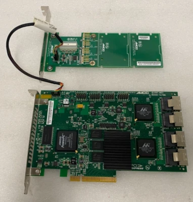 LSI AMCC 3Ware 9650SE-16ML 16Port SATA 256MB PCIe w/ Upstream Cable Controller - Image 1 of 2