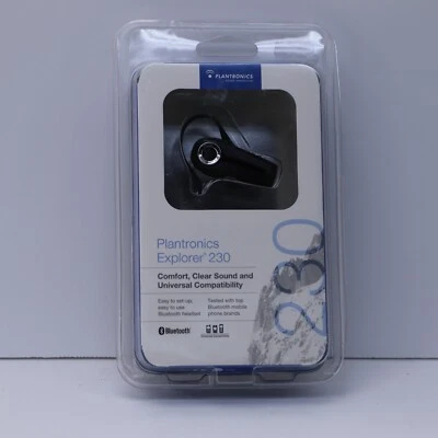 Plantronics Explorer 230 Bluetooth Earhook Headset New Sealed - Image 1 of 4