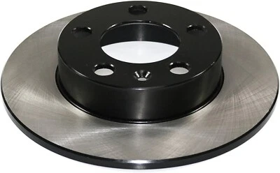 For Volkswagen Jetta City 07-09 Electrophoretic Coated Solid Rear Brake Rotor - Image 1 of 4