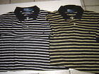 2 Mens Ralph Lauren Black And White Lightweight Mesh S S Polos Size L 150