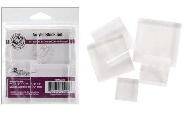 Acrylic Stamp Block Set – Batsouppe