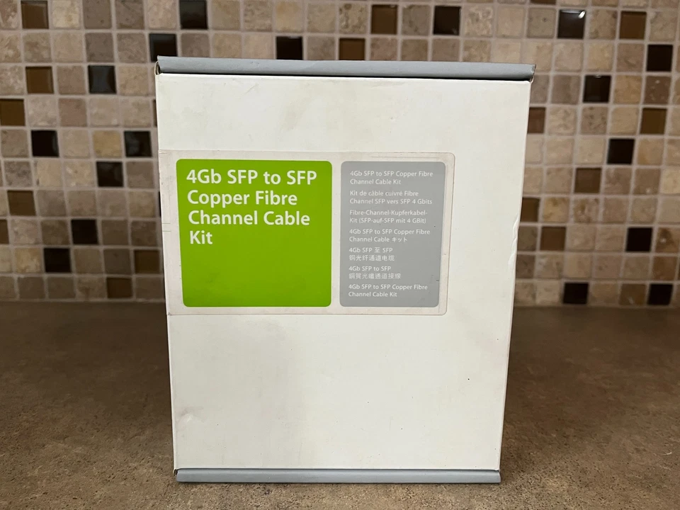 APPLE FIBRE CHANNEL CABLE MOLEX 4GB FOR XSERVE RAID 591-0302 GBIC PATCH LN H6-3 - Image 1 of 4