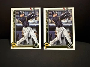 (2) 2025 Topps Nick Yorke RC #659 Pirates - Picture 1 of 2