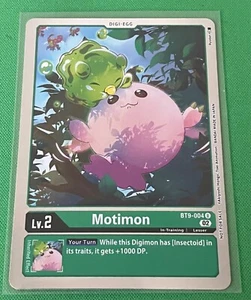 Motimon BT9-004 U Alt Art Digimon TCG Official Tournament Pack Vol. 8 - Picture 1 of 1