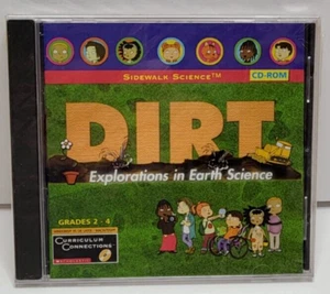Dirt Explorations in Earth Science CD Rom Sidewalk Science Grades 2-4 Scholastic - Picture 1 of 4