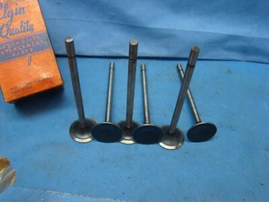 Chevrolet 216 235 Intake Valve Set 1938 1939 1940 1941 1942 - 1947 6 EACH USA - Picture 1 of 6