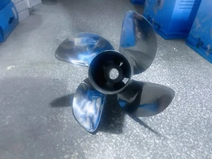 14.6x 19 Stainless Outboard boat propeller fit Mercury 135-300hp 15spline tooth - Foto 1 di 4