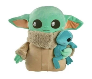 Mattel Disney Star Wars Mandalorian The Child Grogu Baby Yoda Ginormous Plush - Imagen 1 de 5