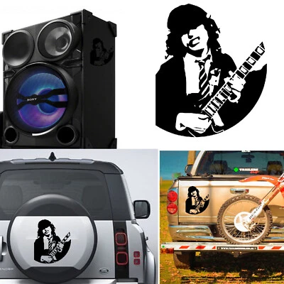 AUFKLEBER JOSELUIS Angus Young v4, Aufkleber Vinyl von / Aus Ausschnitt