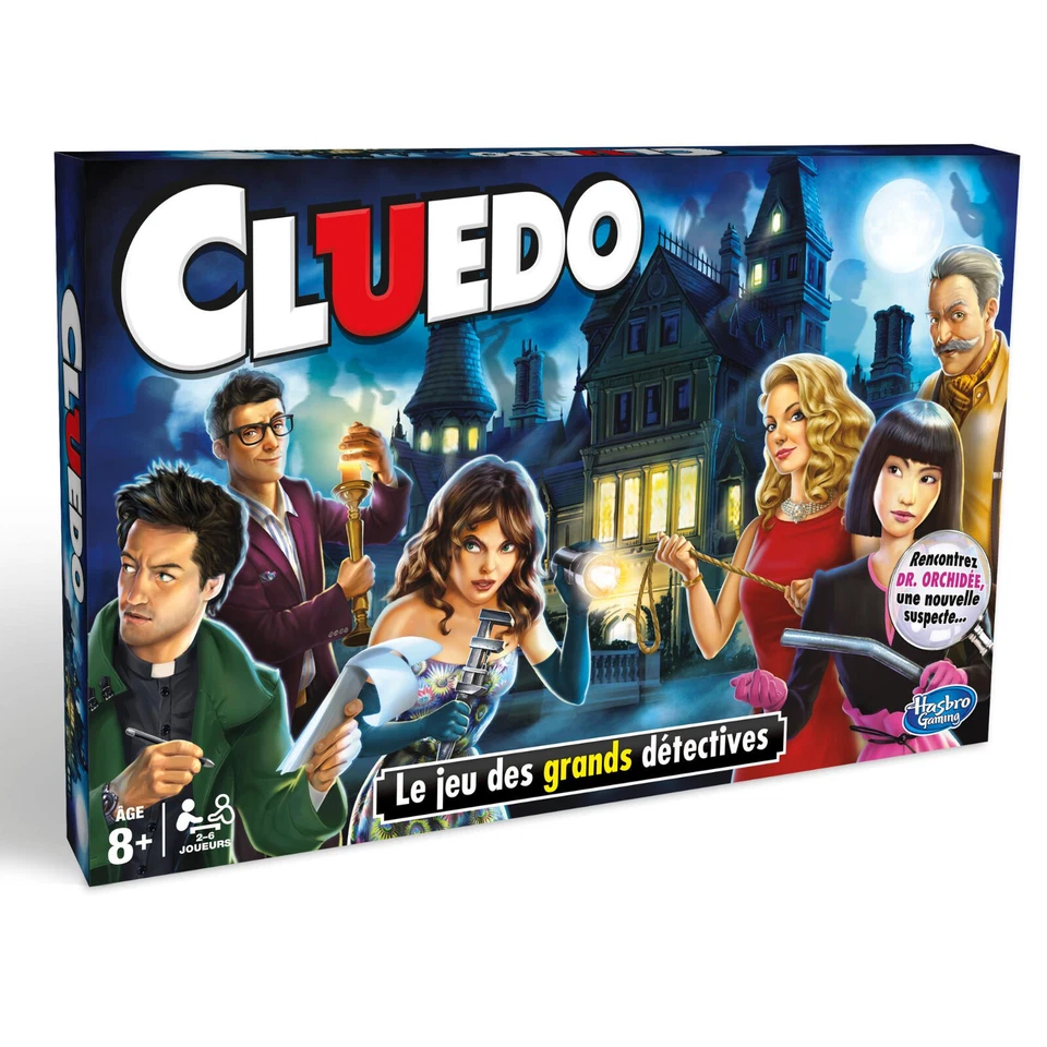 Hasbro Jeu de société Cluedo - Le jeu des grands détectives 8+ - Photo 1/1