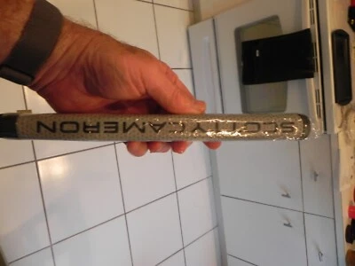 Brand New SCOTTY CAMERON MATADOR Standard-size PUTTER GRIP-Gray W/ Black Letters