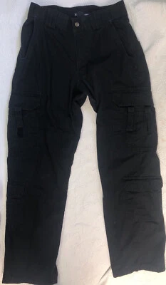 511 Tactical Pants Adult 30/32 Black Cargo Pockets Uniform Canvas Utility - Image 1 of 4